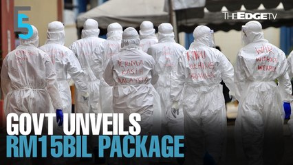 EVENING 5: Govt unveils RM25bil PERMAI package