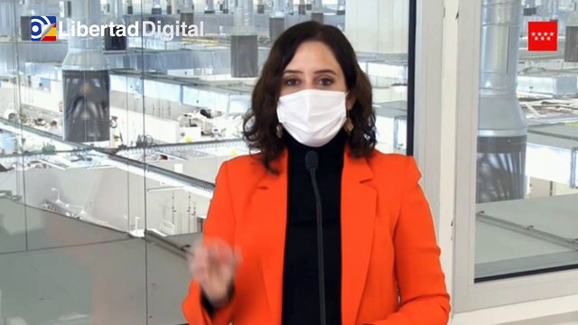 Ayuso defiende el Zendal y denuncia la campaña política deleznable y perfectamente orquestada