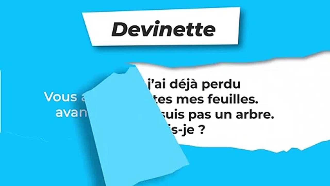 Devinette : Plus de feuilles