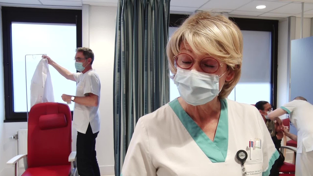 Coronavirus: tout le monde est ravi de pouvoir bénéficier du vaccin (infirimière en chef Etterbeek-Ixelles)