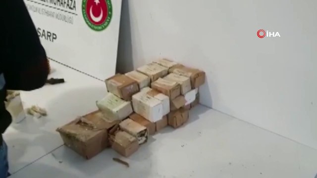 Sarp Sınır Kapısı’nda kaçakçılık operasyonu