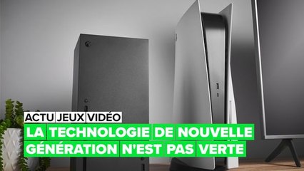 Les consoles de nouvelle génération ne sont pas écologiques