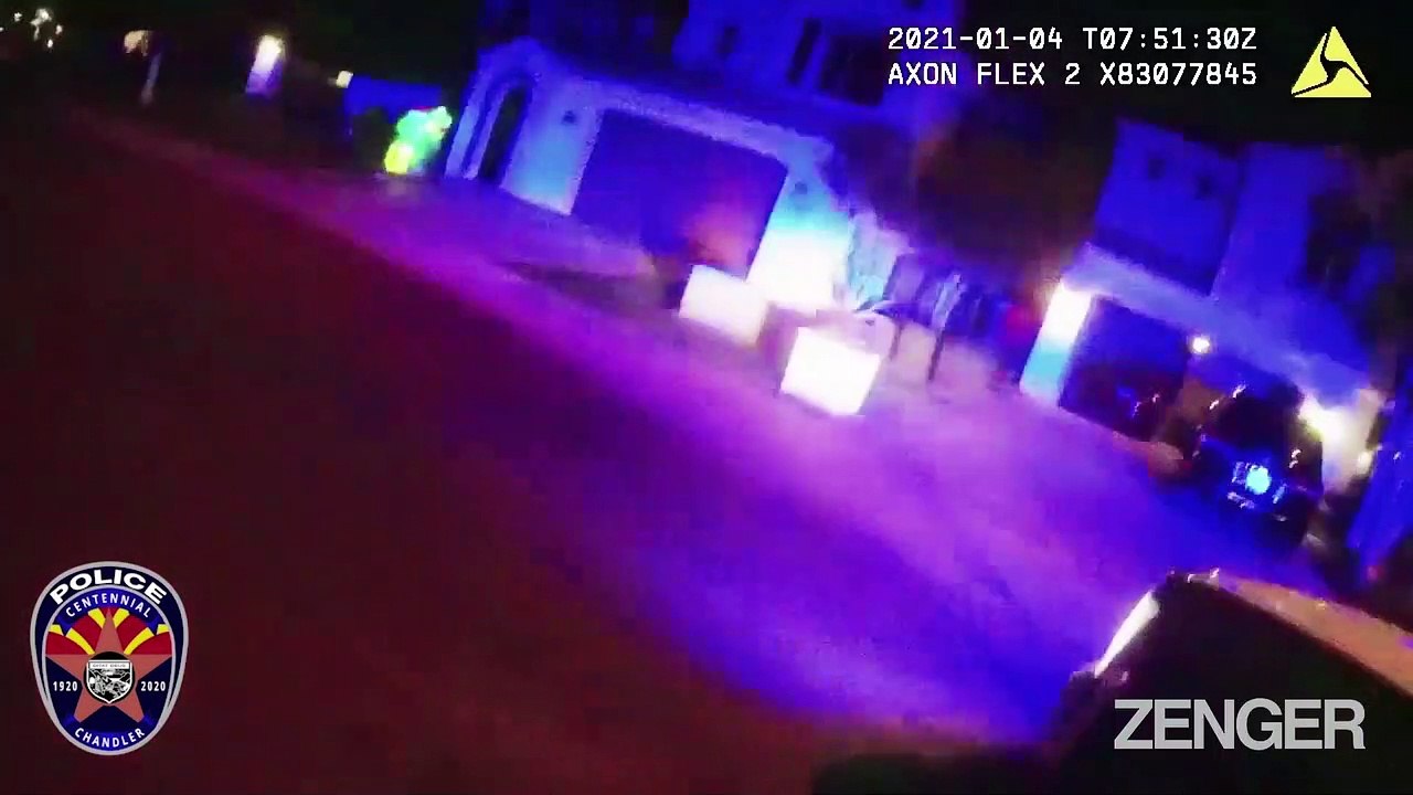 Cops Perform Midnight Rescue To Save Drowning Man in Arizona