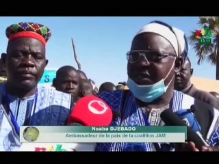 RTB/ Caravane de la Coalition Jam pour la Paix et la Cohésion Sociale à Kaya