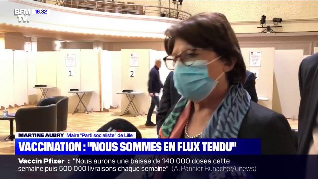 Là, c'est plus possible (...) la vérité, il faut nous la dire : Martine Aubry s'emporte contre la stratégie vaccinale du gouvernement