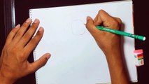 How To Sketch a Minions Step By Step ¦ Pencil Sketching Tutorial