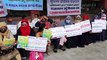 उर्दू  शिक्षकों और मदरसा पैराटीचर्स ने किया  प्रदर्शन, शिक्षा राज्यमंत्री गोविंद सिंह डोटासरा को बर्खास्त किए जाने की मांग