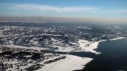 imágenes aéreas contaminación en Madrid