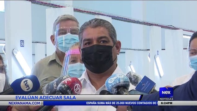 Evalúan adecuar sala para pacientes Covid-19 - Nex Noticias