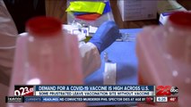Demand for a COVID-19 vaccine is high across the United States
