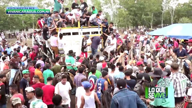 Carrera de cintas y tope de toros en honor al señor de Esquipulas