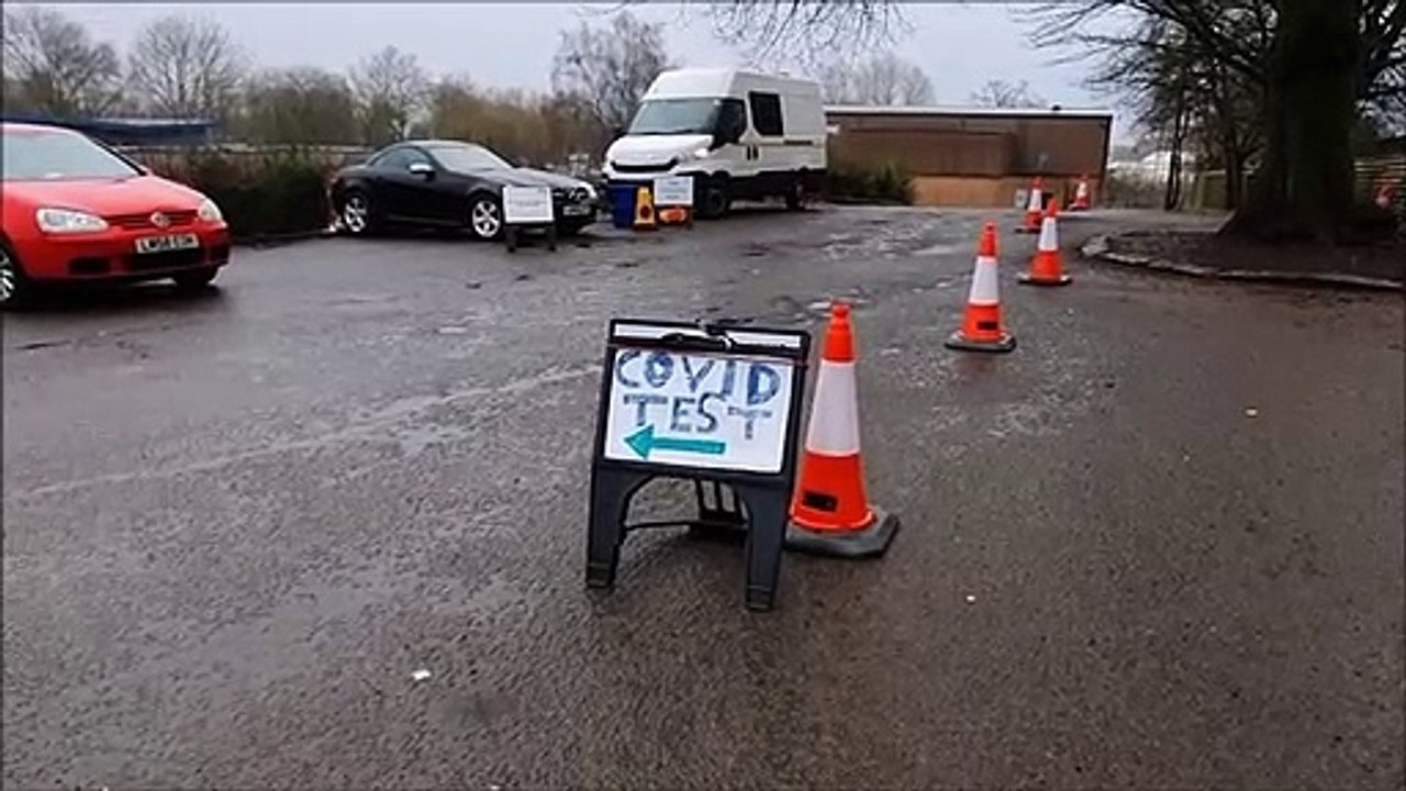 Denny coronavirus testing centre