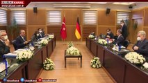 Dışişleri Bakanı Çavuşoğlu ile Alman mevkidaşı Maas bir araya geldi