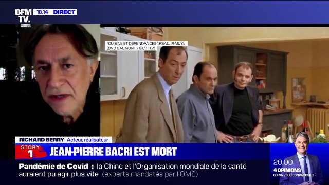 Richard Berry à propos de Jean-Pierre Bacri: Il était honnête, il était juste, il était vrai