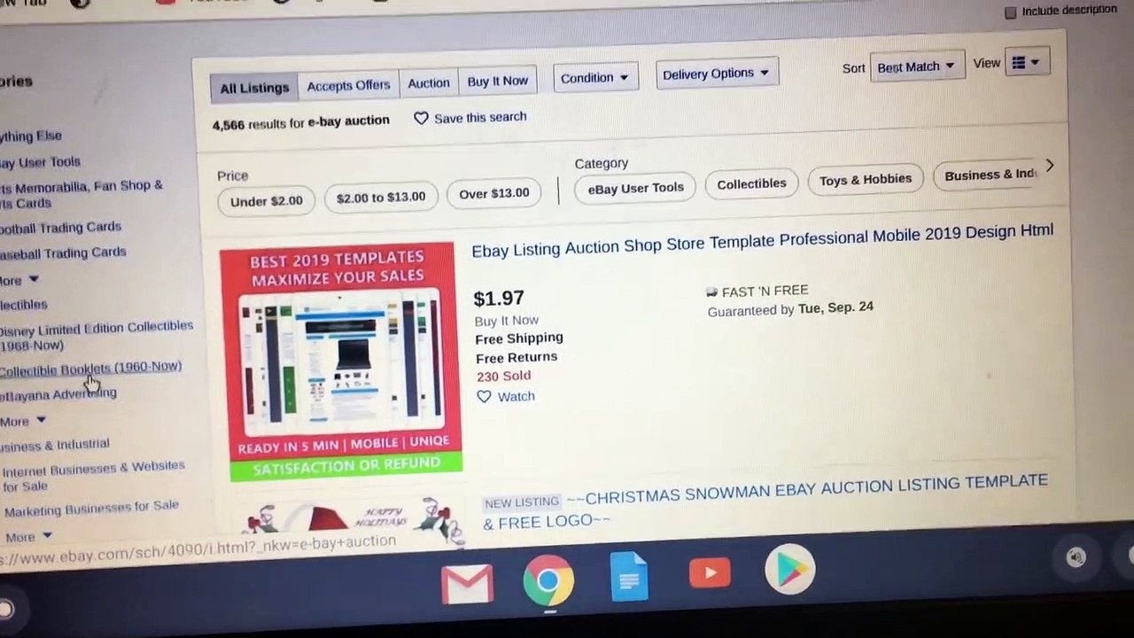 How to navigate eBay Website