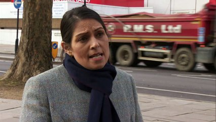 Priti Patel on support being provided to frontline police