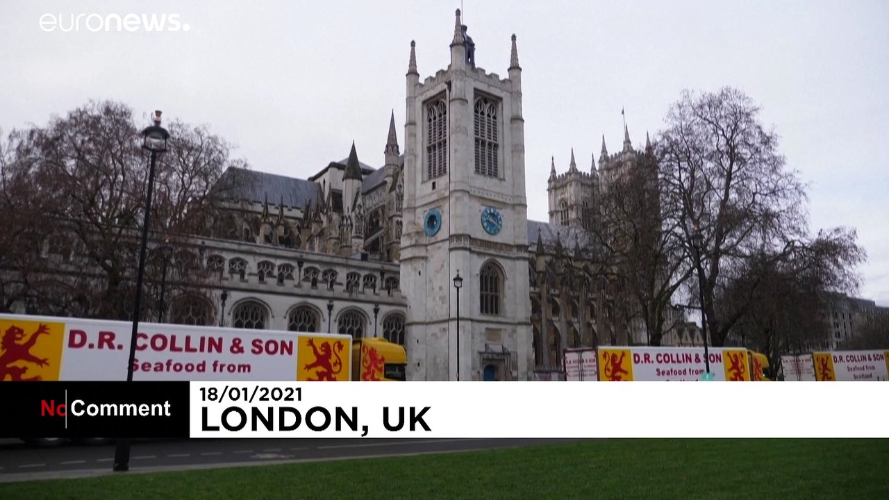 Britische Fischer finden Brexit-Folgen nicht sonderlich gut und protestieren