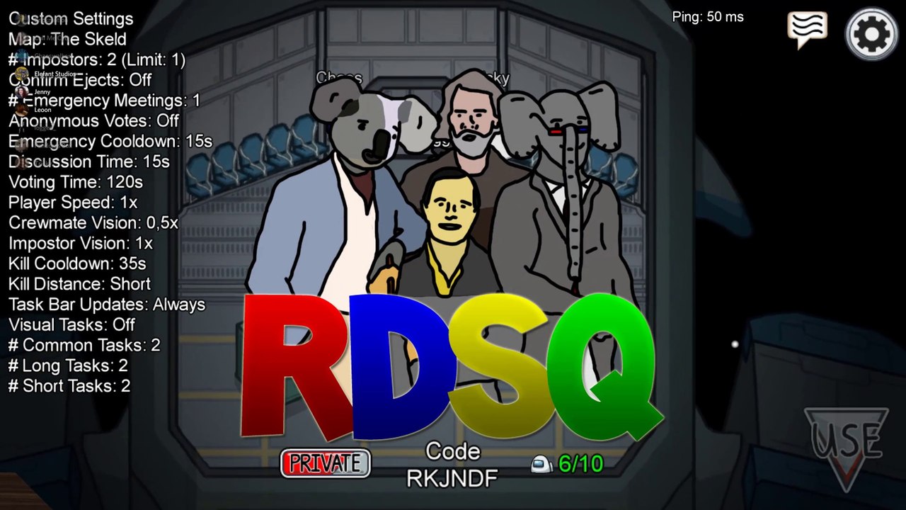 Skywalker will Blut sehen! | Among Us ★ RDSQ 186 (Feat. loggen_)