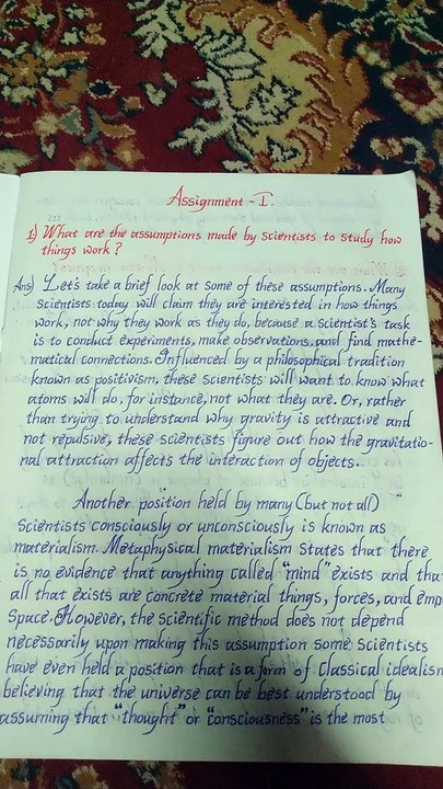 Beautiful handwriting 
