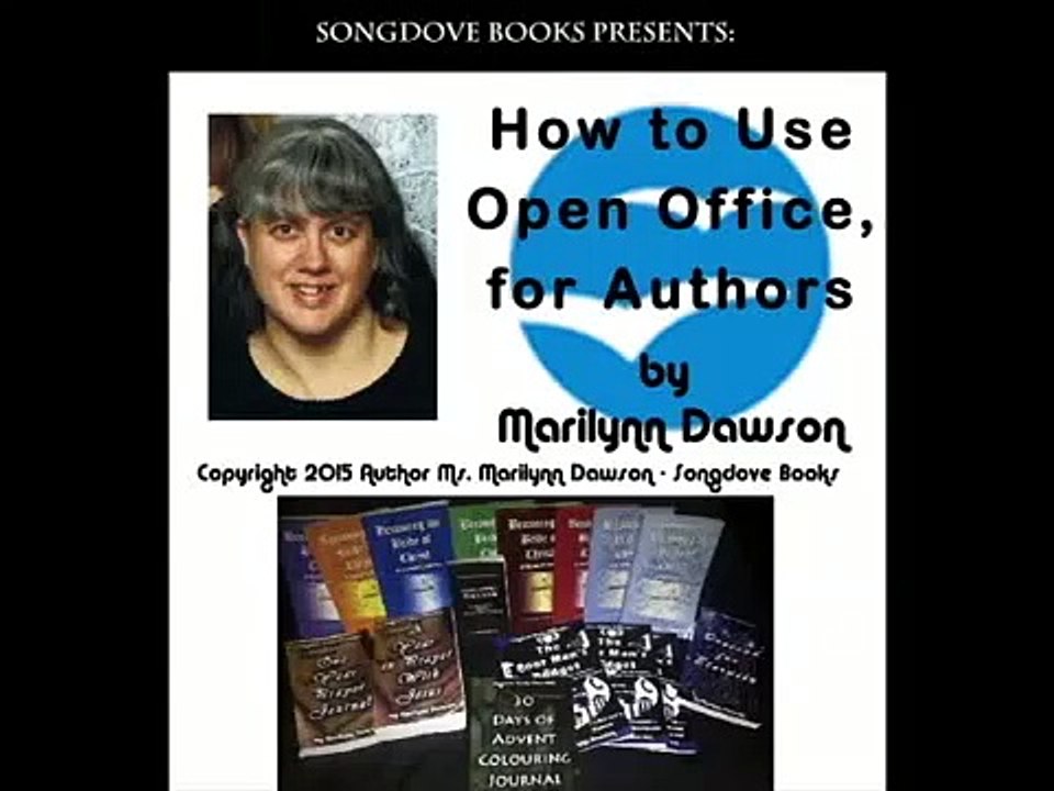 Songdove Books Presents_ Page Formatting and Numbering in Open Office Writer
