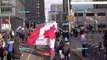 100-120 batshit/delusional fringe/truther/conspiracy nutcases march to both nathan phillips and yonge-dundas square