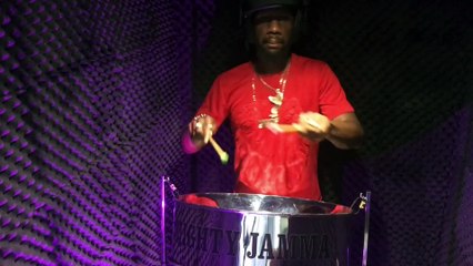 STEELBAND PANORAMA STYLE MUSIC HOOKIN MEH.THE MIGHTY JAMMA