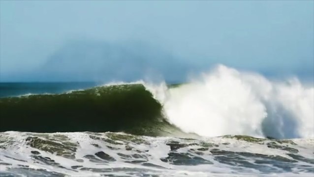 Waves roar as high winds kick up across Southern California