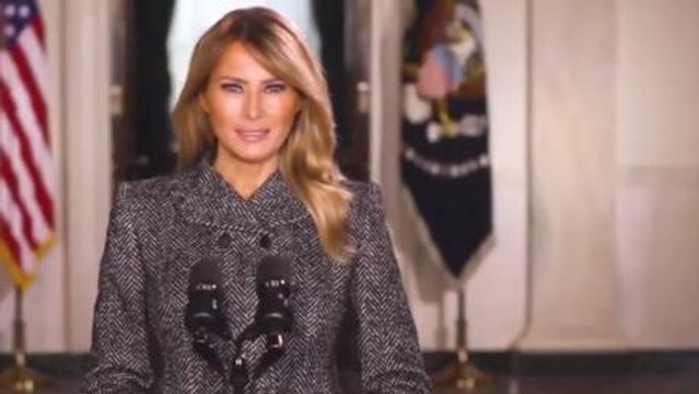 Melania Trump Releases Farewell Message