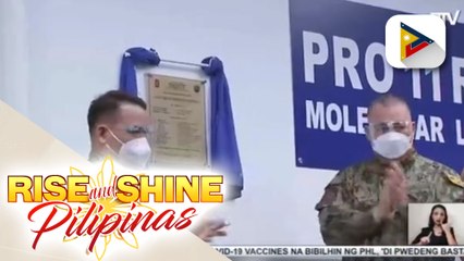 PNP Chief Sinas, bumisita sa molecular lab sa Davao City