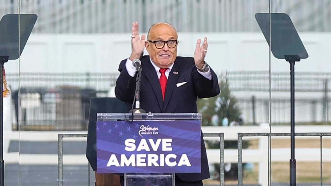 Guliani Realized Why He Can't Defend Trump
