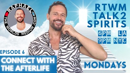 Talk2Spirits Episode 6 with supernatural expert Raphaël Pathé aka RAPHAEL THE WORLDS MEDIUM