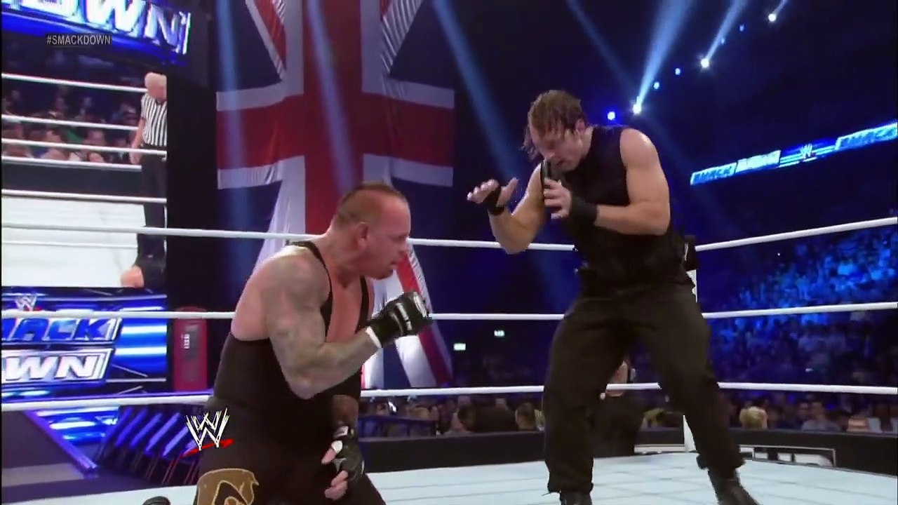 The_Undertaker_feels_the_brutal_wrath_of_The_Shield:_SmackDown,_April_26,_2013(720p)