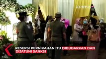 Momen Satpol PP Bubarkan Pesta Pernikahan di Koja Jakarta Utara