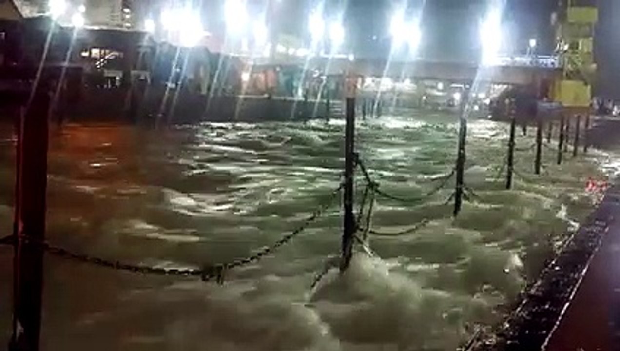 Raining On Ganga Ghat