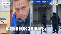 Kremlin critic Alexei Navalny calls for street protests after being jailed