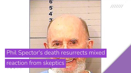 Phil Spector's death resurrects mixed reaction from skeptics, and other top stories in entertainment from January 19, 2021.