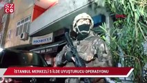 İstanbul merkezli 5 ilde uyuşturucu operasyonu