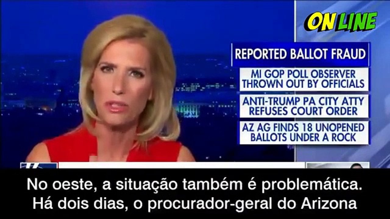 Apresentadora da Fox News detona e expõe fraude nas eleições dos EUA