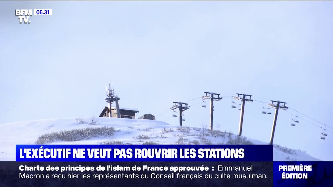 Stations de ski: le gouvernement se prépare à p...