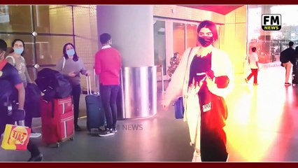 Khushi Kapoor Spotted OutSide Gym at Andheri