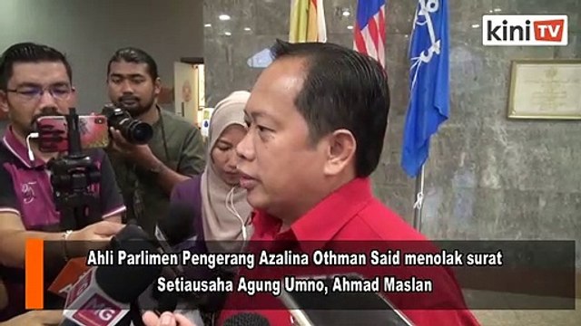 Azalina tolak gesaan Ahmad Maslan supaya adakan sidang khas Parlimen