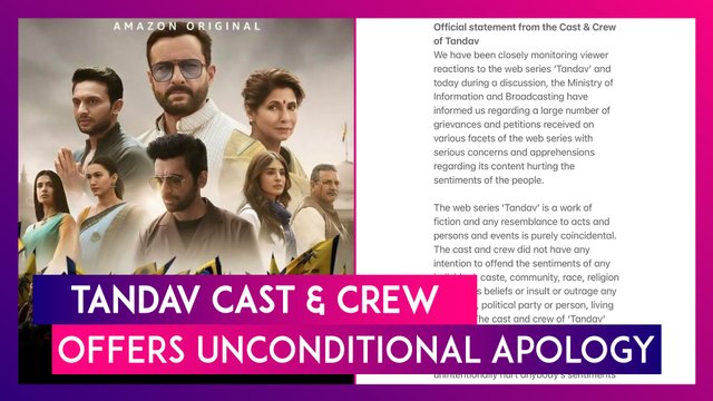 Tandav Cast & Crew Offers Unconditional Apology After Complaint In Uttar Pradesh, Shivraj Singh Chouhan Meets Prakash Javadekar
