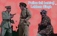 Police fell behind Lakhan Singh | Himalay Ki God Mein (1965) | Jayant | D.K. Sapru | Keshav Rana | Bollywood Movie Scene