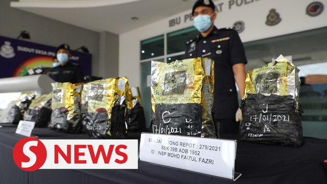 Duo caught with almost half a million ringgit of syabu at Penang jetty