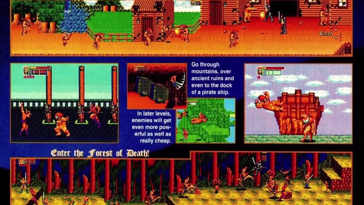 Gameplay et Review   Golden Axe 3 ⚔️ Sega Megadrive