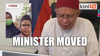 Minister moved by 9-year-old's courage after losing father to Covid-19