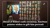 Ahead of Biden’s oath ceremony, Amritsar painter wishes to gift him portrait