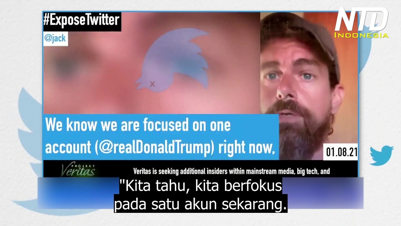 Video Bocor Baru Terkait Rencana Twitter Memblokir Akun Trump