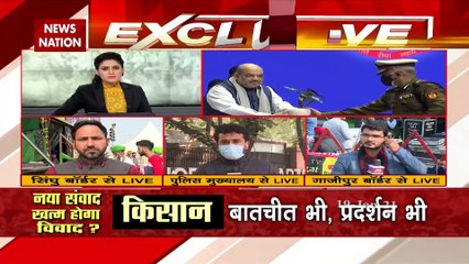 Live reporting from Singhu Border, preparation underway for rally