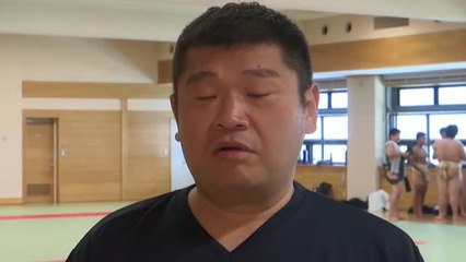 El niño que sueña con ser campeón de sumo